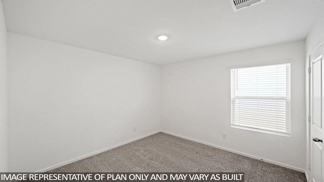 Spacious, unfurnished interior of a new home in Bridges on Lake Houston Villas, Humble (Image 17).