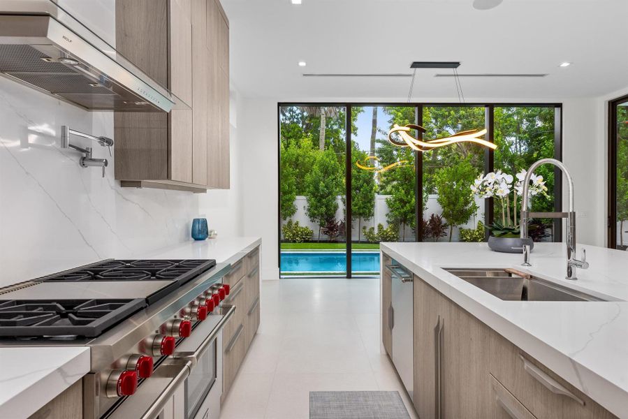 Furnished interior view inside a new home in , Boca Raton (Image 27). Furnished interior view inside a new home in , Boca Raton (Image 27).