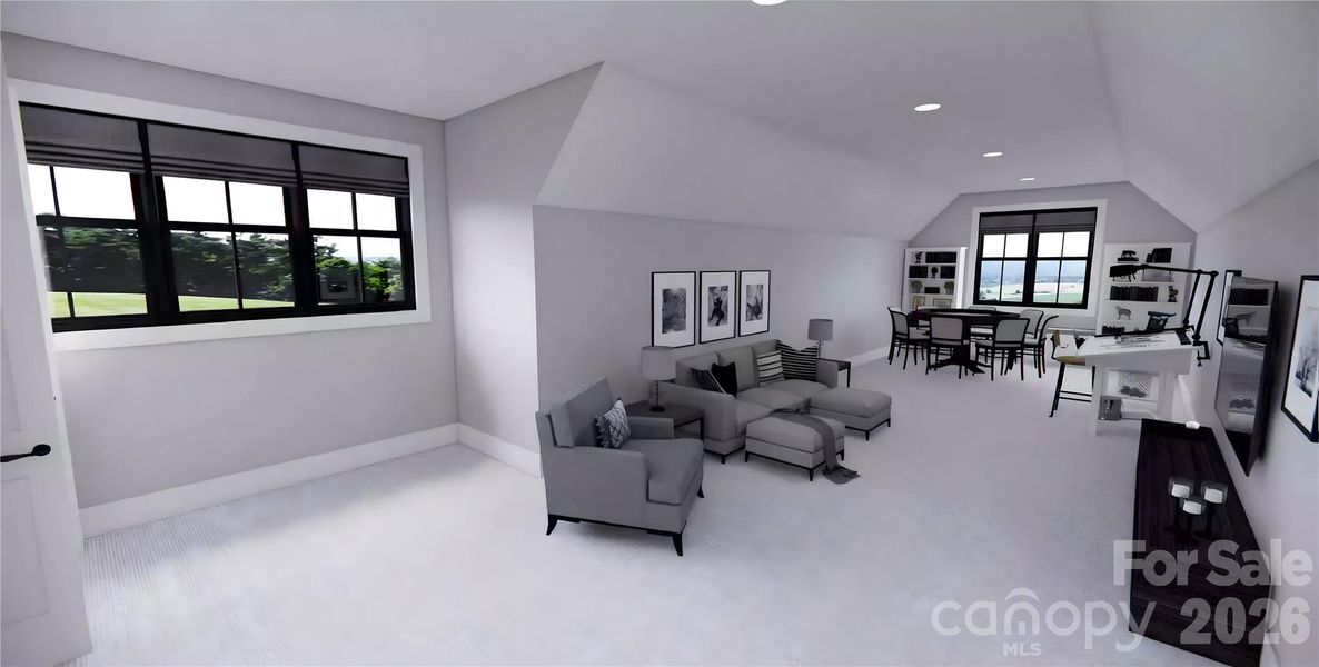 Furnished interior view inside a new home in , Mooresville (Image 29).