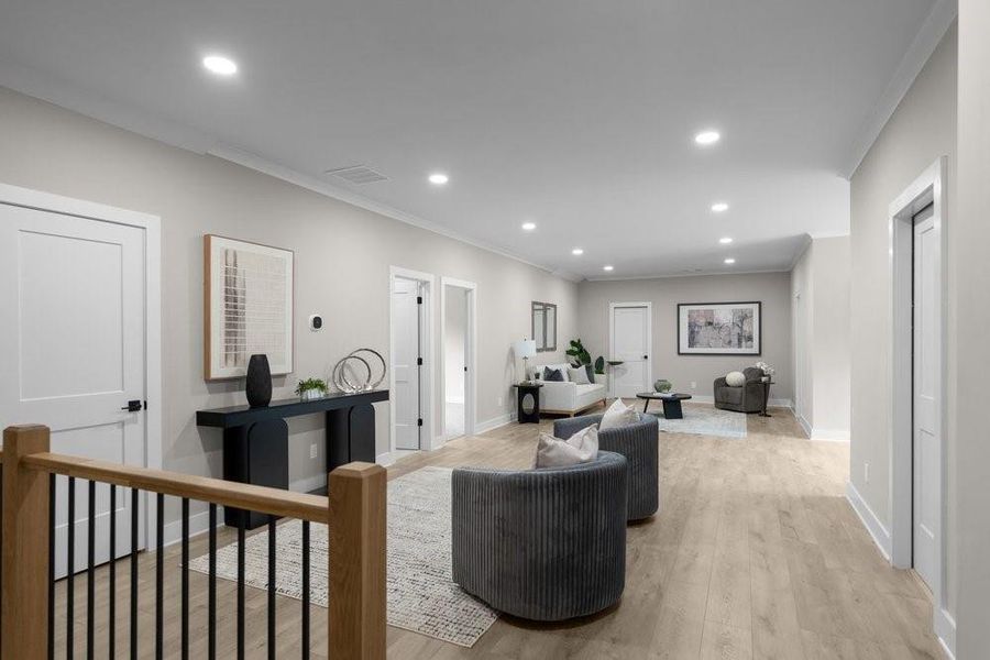 Furnished interior view inside a new home in , Lilburn (Image 41).