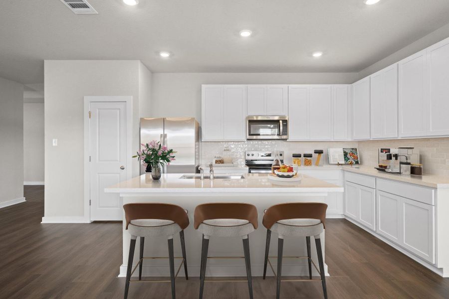 Light & Bright Kitchen - Virtually Staged