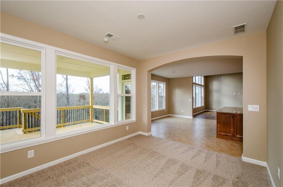 Spacious, unfurnished interior of a new home in , Ball Ground (Image 50).