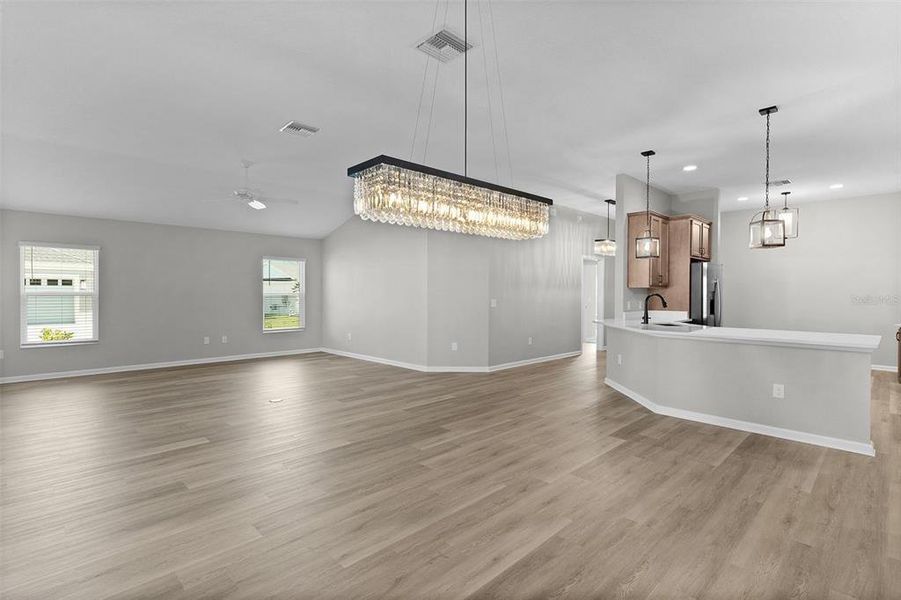 Spacious, unfurnished interior of a new home in , The Villages (Image 19). Spacious, unfurnished interior of a new home in , The Villages (Image 19).