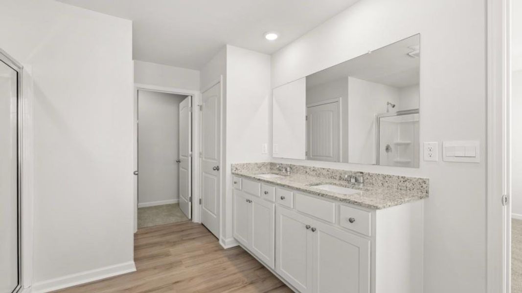 Furnished interior view inside a new home in Carlton, Douglasville (Image 9).