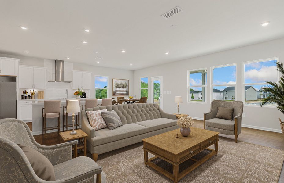 Furnished interior view inside a new home in Anderson Point Estates, McDonough (Image 6).