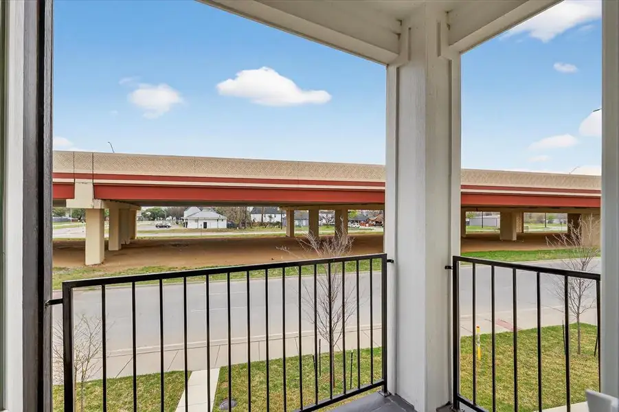 Exterior details and patio area of a home in , Dallas (Image 26).
