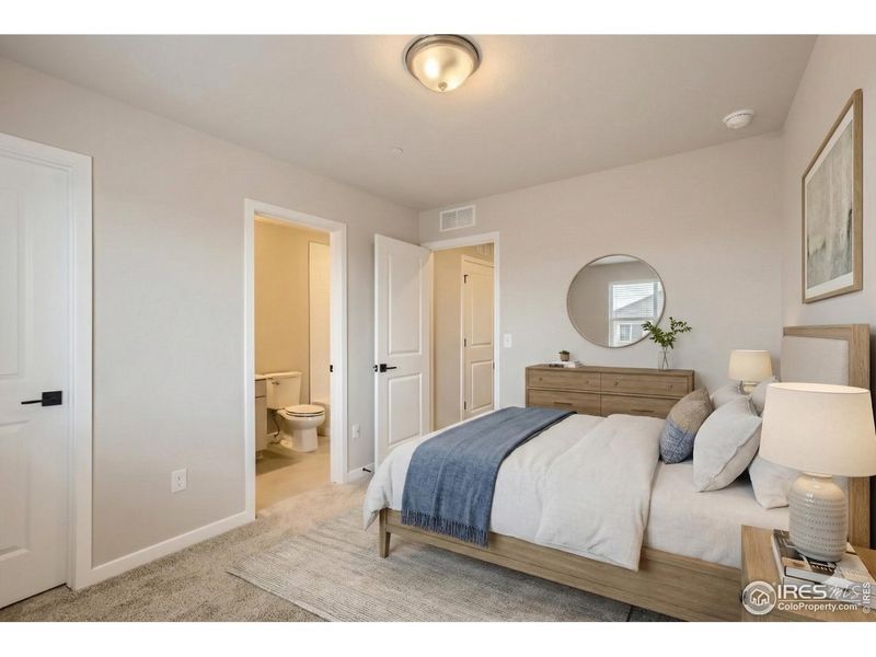 Furnished interior view inside a new home in Waterfield, Fort Collins (Image 6).