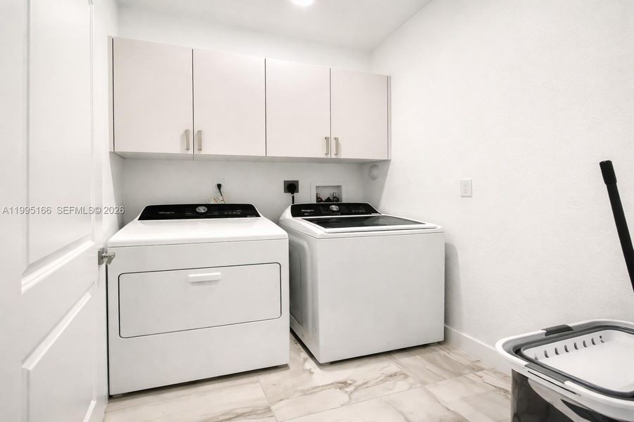 Dedicated laundry room for added convenience Dedicated laundry room for added convenience