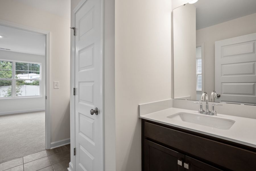 Furnished interior view inside a new home in Georgias Landing, Raleigh (Image 10).