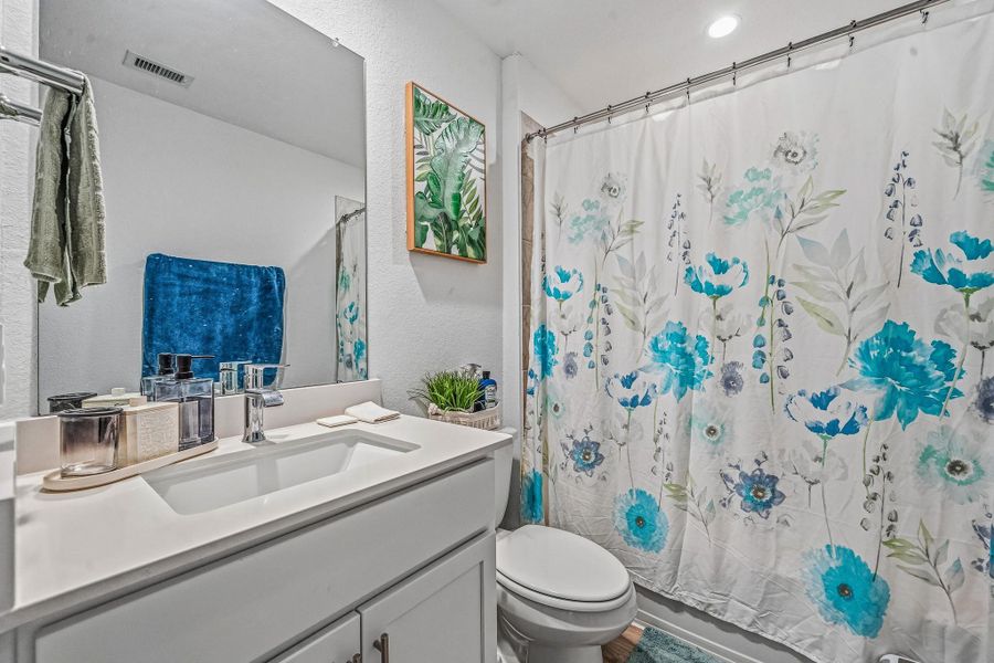 Furnished interior view inside a new home in , Fulshear (Image 14).