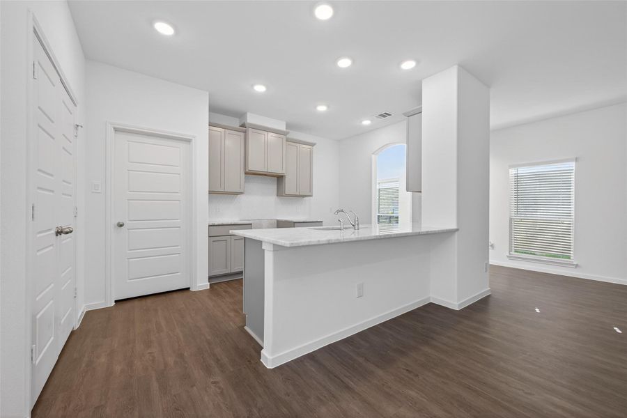 Furnished interior view inside a new home in Enclave at Willis, Willis (Image 15).