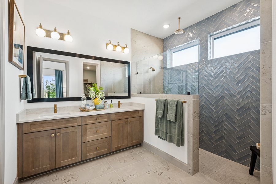 Representative furnished interior of a home built from the The Conroe by David Weekley Homes in Elyson 45', Katy (Image 5). Representative furnished interior of a home built from the The Conroe by David Weekley Homes in Elyson 45', Katy (Image 5).