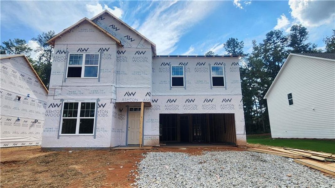 Exterior details and patio area of a home in The Estates at Casteel, Bethlehem (Image 2). Exterior details and patio area of a home in The Estates at Casteel, Bethlehem (Image 2).