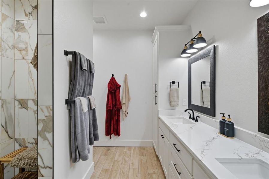 Furnished interior view inside a new home in , Alvord (Image 21).