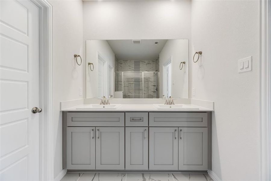 Furnished interior view inside a new home in City Point, North Richland Hills (Image 6).