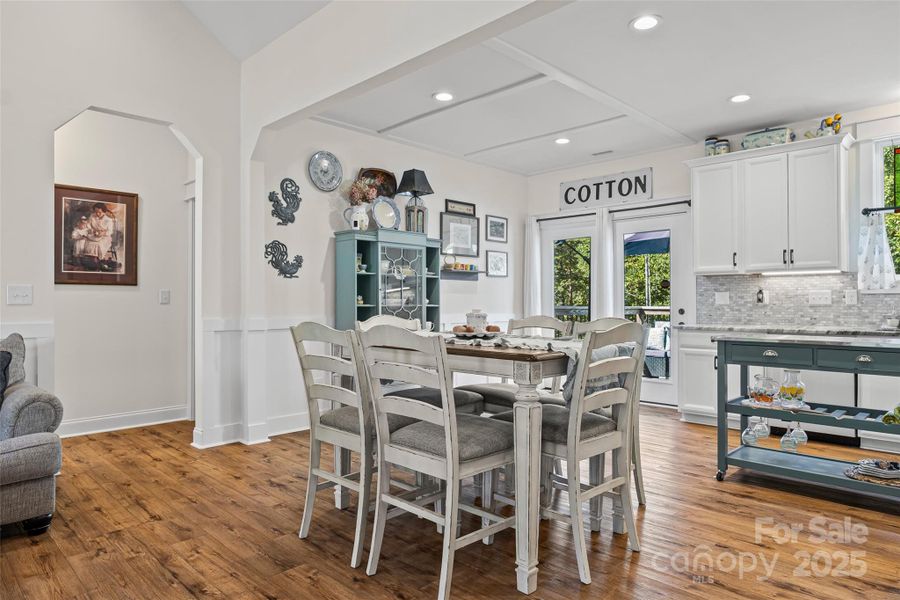 Furnished interior view inside a new home in , Clover (Image 6). Furnished interior view inside a new home in , Clover (Image 6).