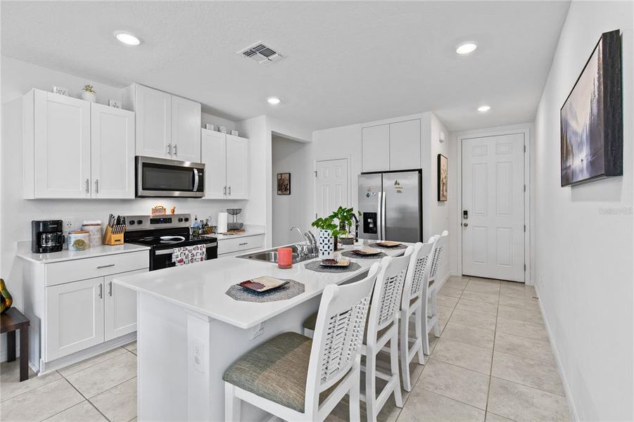 Furnished interior view inside a new home in , Winter Haven (Image 18). Furnished interior view inside a new home in , Winter Haven (Image 18).