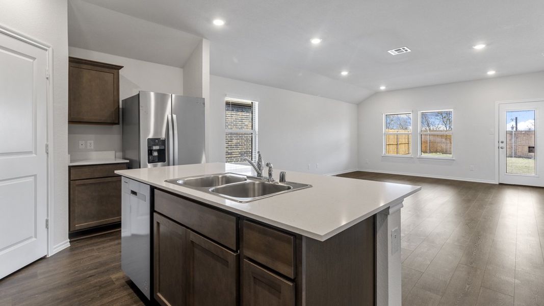Furnished interior view inside a new home in Wildwood, Royse City (Image 10).