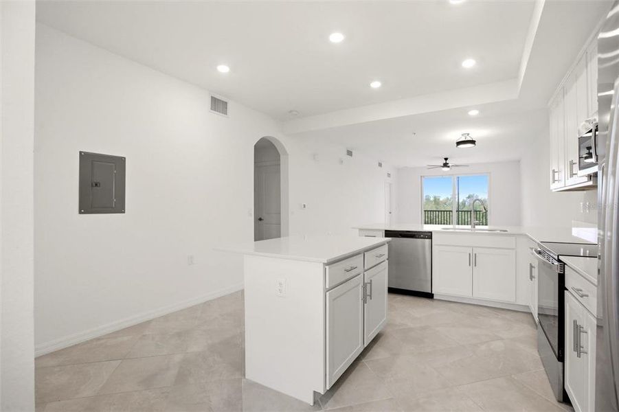 Furnished interior view inside a new home in , Punta Gorda (Image 15).