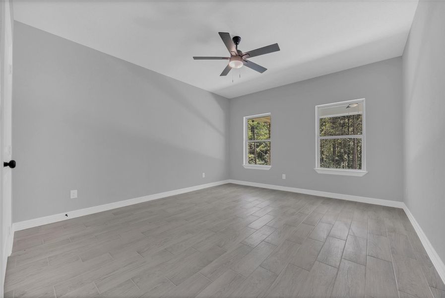 Spacious, unfurnished interior of a new home in , New Waverly (Image 29). Spacious, unfurnished interior of a new home in , New Waverly (Image 29).