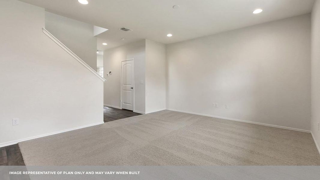 Spacious, unfurnished interior of a new home in Carillon, Manor (Image 15).