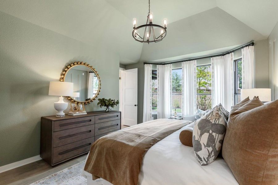 Furnished interior view inside a new home in Brookewater, Rosenberg (Image 9).