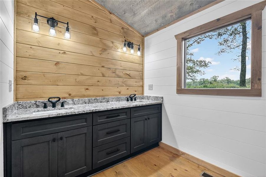Furnished interior view inside a new home in , Blue Ridge (Image 3).