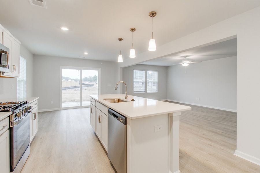 Furnished interior view inside a new home in Bluefield, Lexington (Image 8).