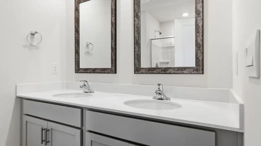 Close-up of interior finishes inside a home in Waverly Station, Greenwood (Image 13).