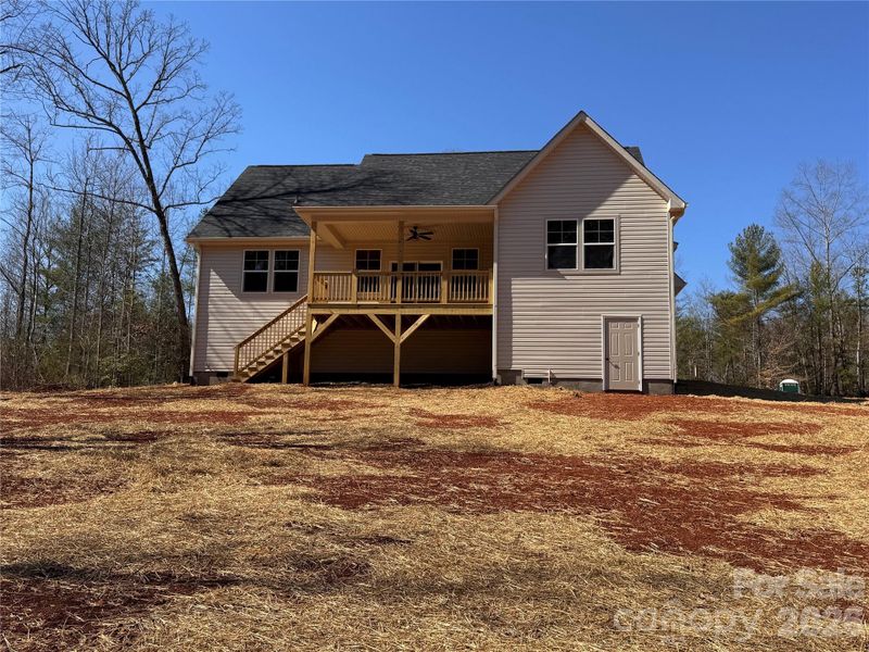 Exterior details and patio area of a home in , Morganton (Image 20).