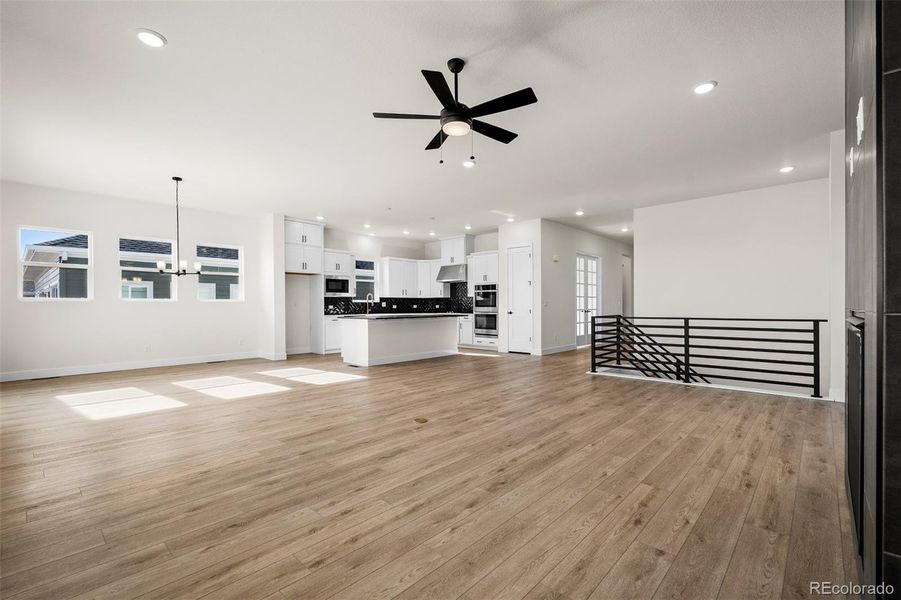 Spacious, unfurnished interior of a new home in Wolf Ranch - Enclave Collection, Colorado Springs (Image 23).