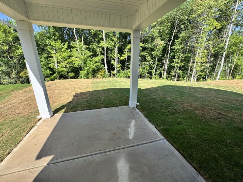 Exterior details and patio area of a home in Caldwell Forest, Charlotte (Image 3). Exterior details and patio area of a home in Caldwell Forest, Charlotte (Image 3).