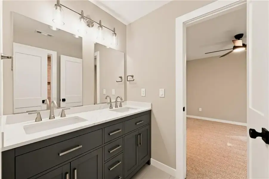Furnished interior view inside a new home in , Austell (Image 15). Furnished interior view inside a new home in , Austell (Image 15).