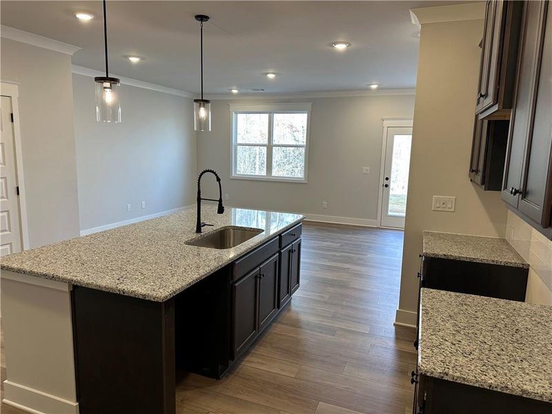 Furnished interior view inside a new home in Millstone at Mundy Mill, Gainesville (Image 4).