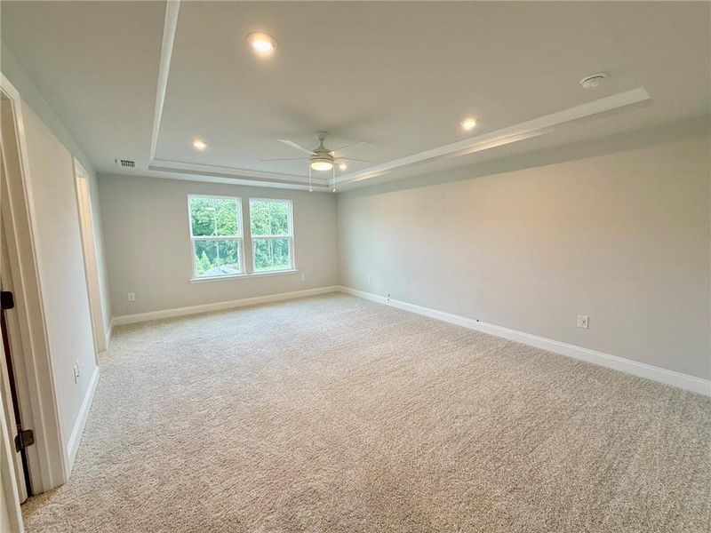Spacious, unfurnished interior of a new home in Berkeley Mill, Cumming (Image 15).
