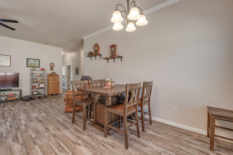 Furnished interior view inside a new home in , Abilene (Image 29).