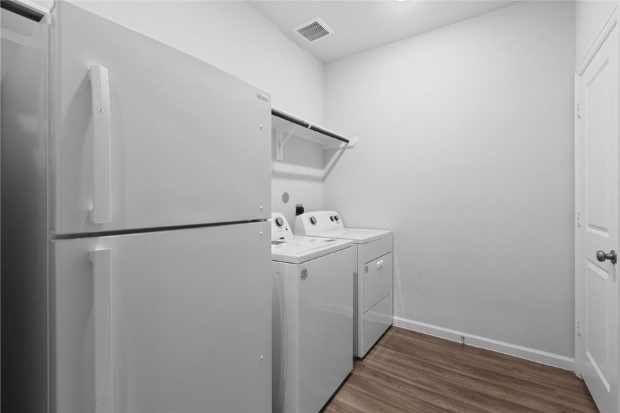 Furnished interior view inside a new home in Lakes at Black Oak, Magnolia (Image 3).
