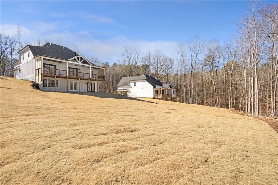 Exterior details and patio area of a home in , Cumming (Image 27).