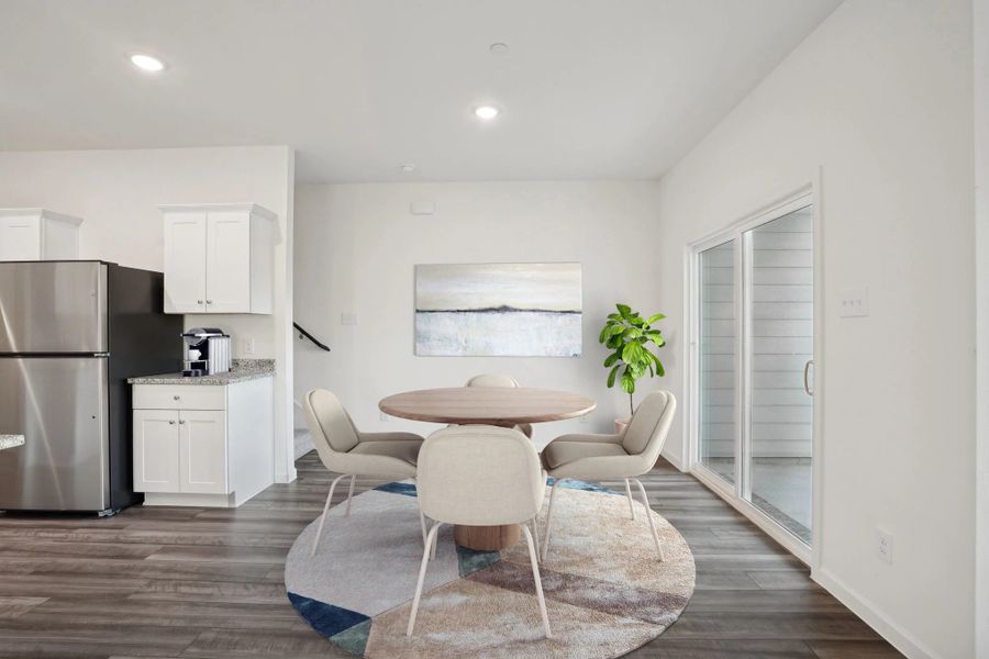 Representative furnished interior of a home built from the Crescent by Starlight Homes in Coyote Meadows, Anna (Image 4).