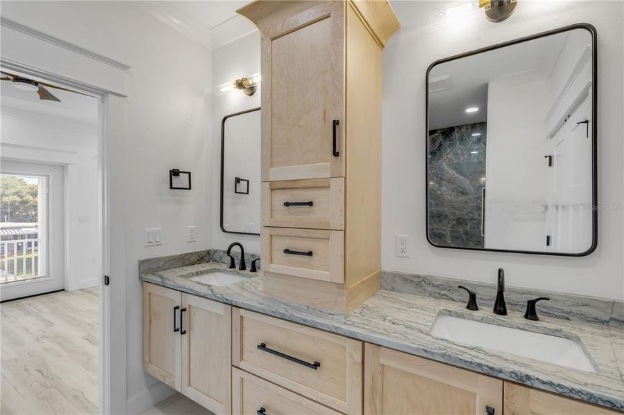 Furnished interior view inside a new home in , New Smyrna Beach (Image 63).