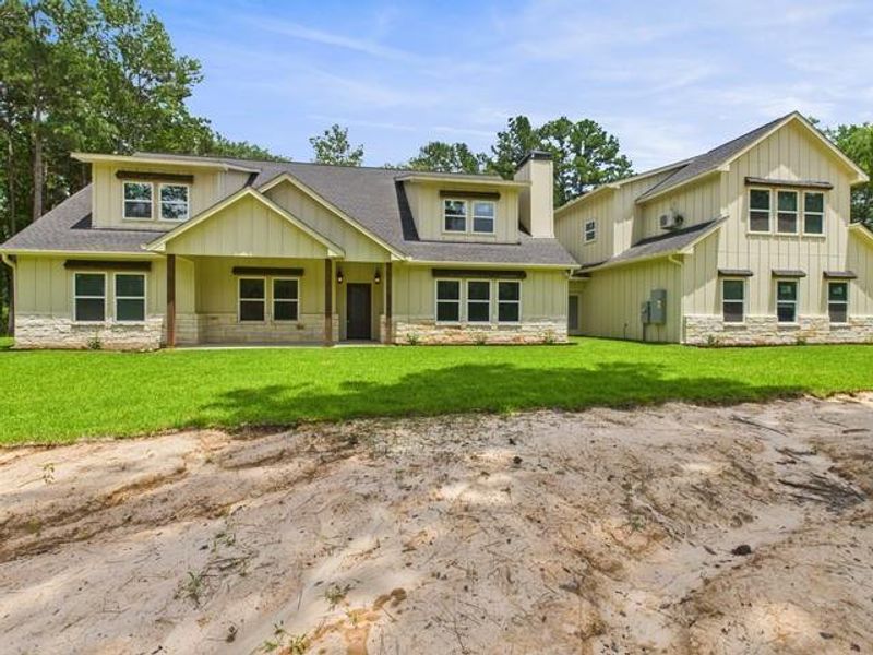 Front exterior of a new home in , Athens, TX, highlighting curb appeal (Image 2). Front exterior of a new home in , Athens, TX, highlighting curb appeal (Image 2).
