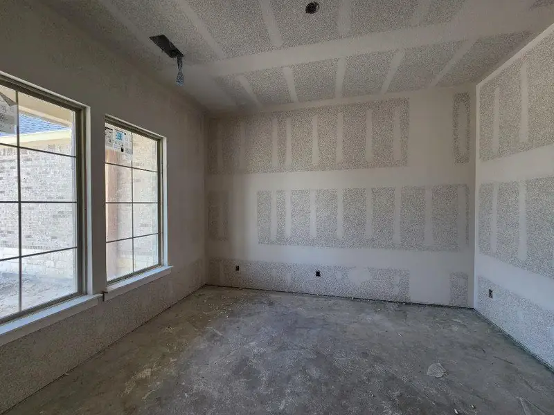 In-progress construction of a new home in Rocky Top, Krum, TX (Image 5).
