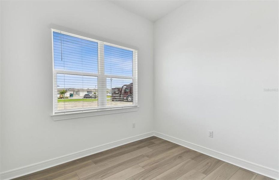 Versatile, Enclosed Flex Room