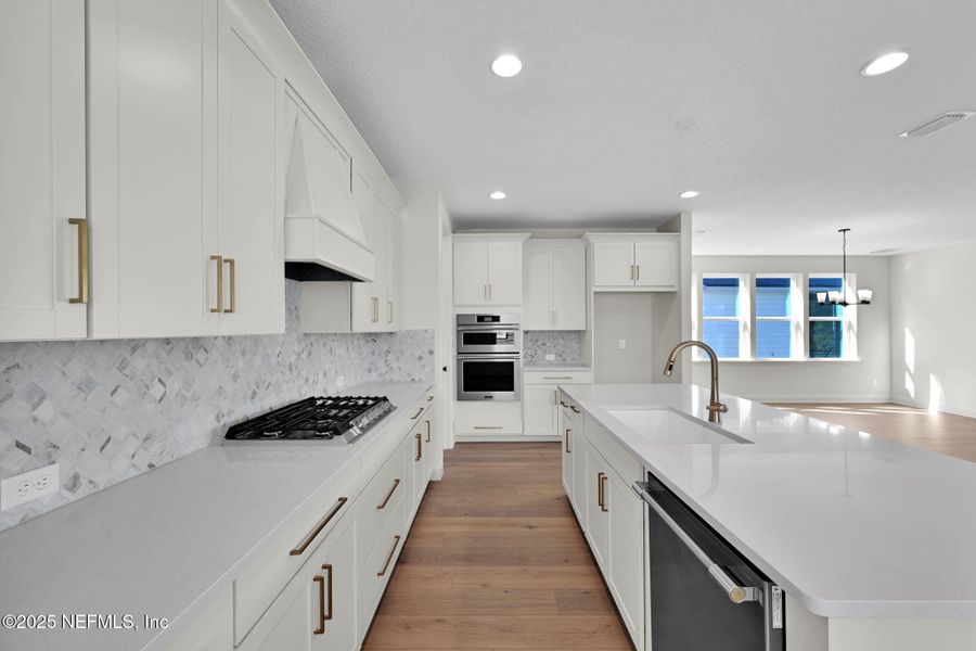 Furnished interior view inside a new home in Crosswinds at Nocatee, Ponte Vedra (Image 11).