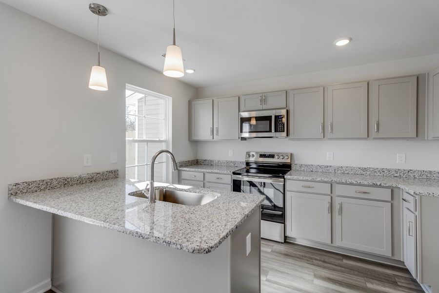 Furnished interior view inside a new home in Astoria, Columbia (Image 7).