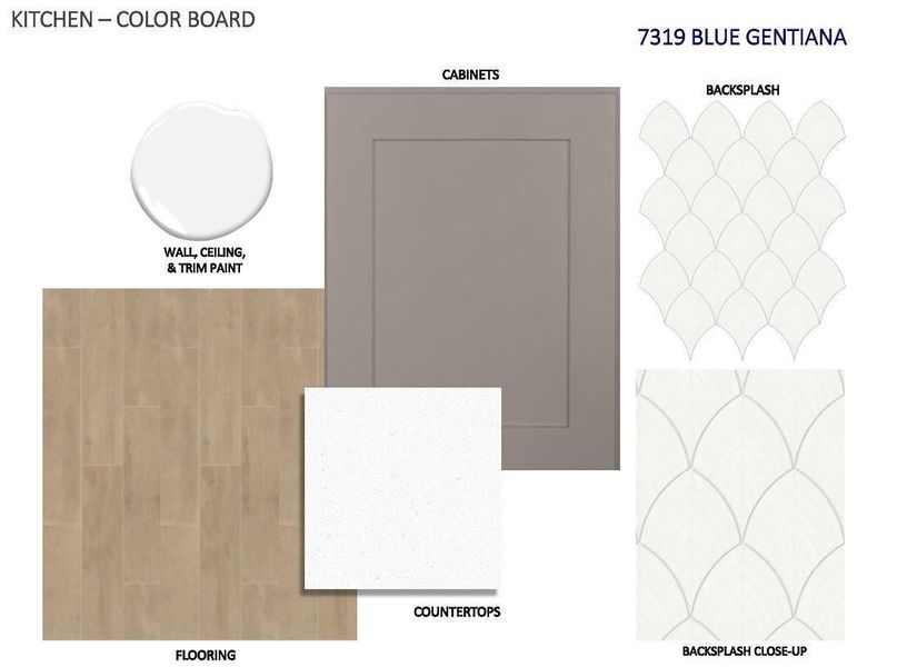 Sample of building materials used in homes in Elyson, Katy (Image 29).