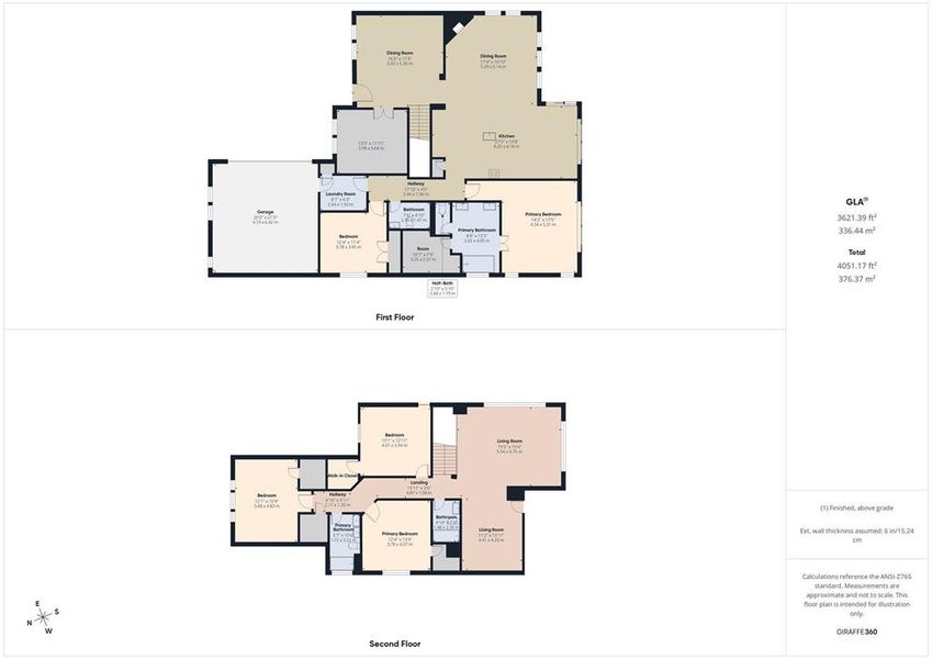 2D floor plan layout of this home in , Ponder, TX (Image 5).