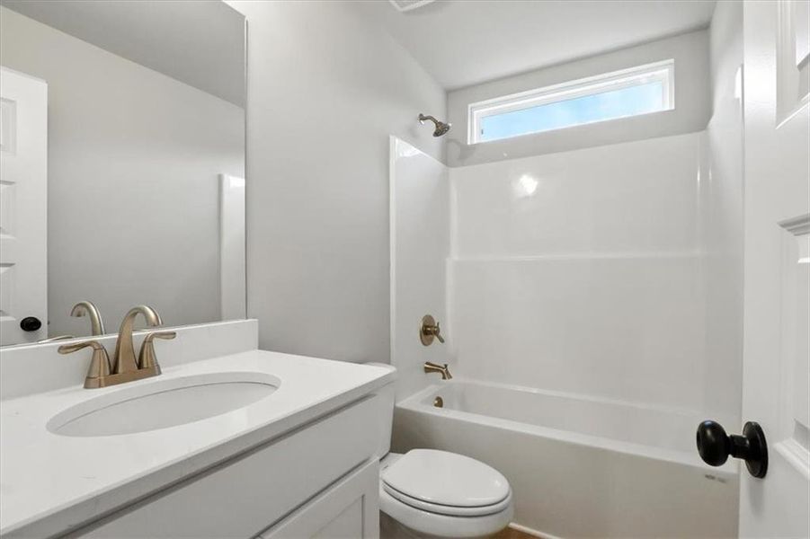 Furnished interior view inside a new home in , Hartwell (Image 12).