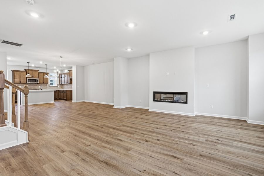 Spacious, unfurnished interior of a new home in Renaissance at White Oak, Garner (Image 23).