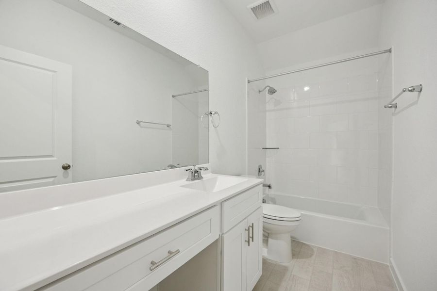 Furnished interior view inside a new home in Windcress, Cove (Image 6).